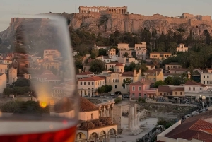 Athens: Local Market, Wine Tasting, and Ancient Sights Tour