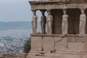 Athens: Local Market, Wine Tasting, and Ancient Sights Tour