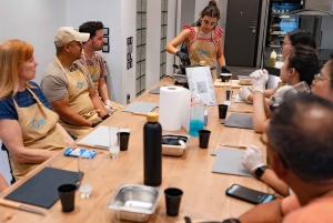 Tour durch den Athener Markt und Kochkurs in einem wunderschönen Garten