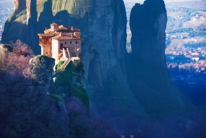 From Athens: Meteora Day Trip by Train with Audio Guide