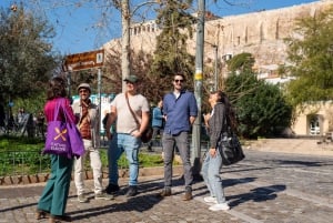 Tur med mat og drikke i Athen om morgenen: En matbit fra Akropolis