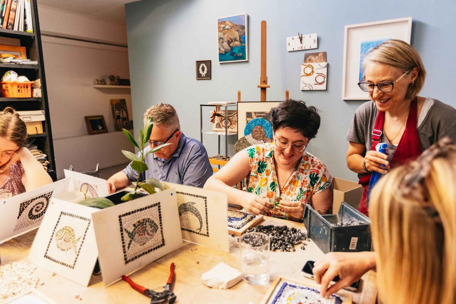 Athene: Mozaïekworkshop & Byzantijnse wandeltour