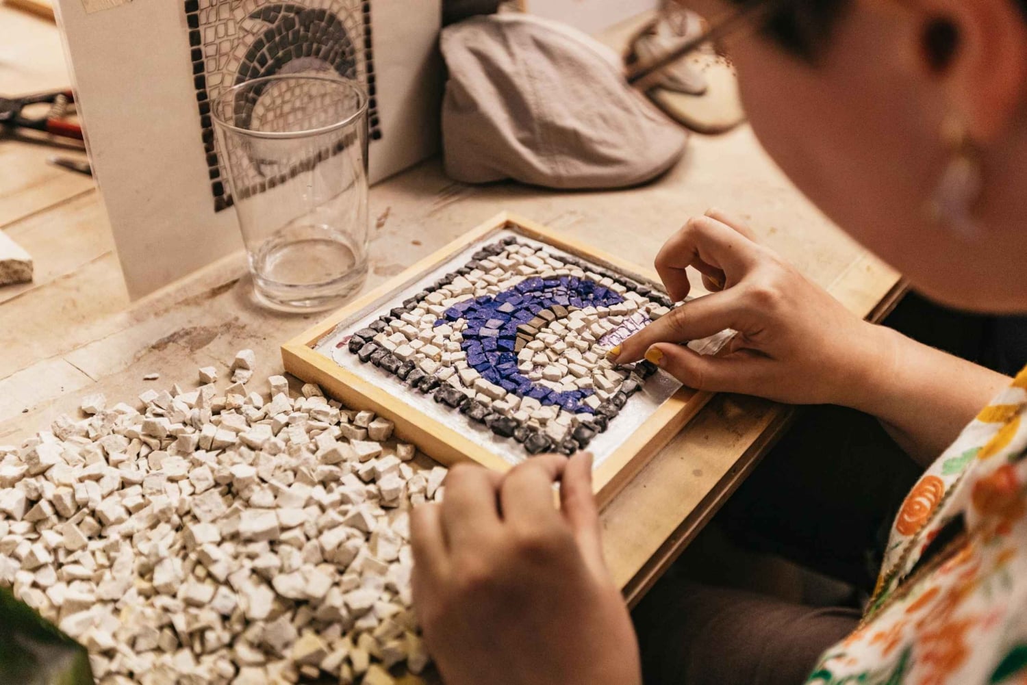 Athene: Mozaïekworkshop & Byzantijnse wandeltour