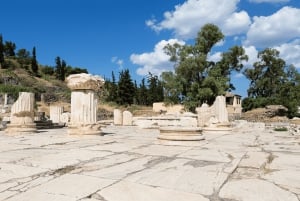 Aten: Mystiska Eleusis och legendariska Korinth – privat tur