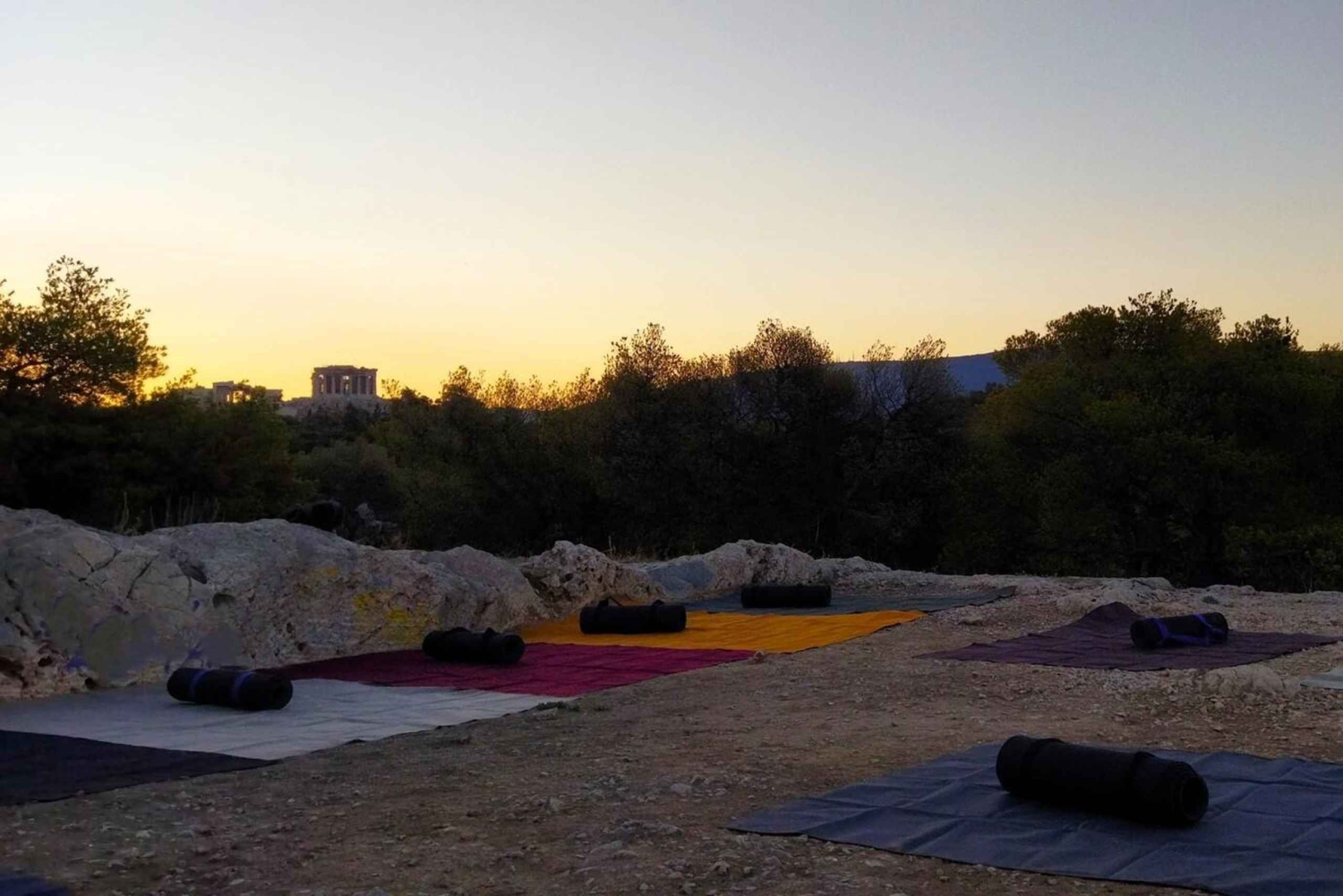 Aten Mytisk Yoga & Meditation Soluppgång & Solnedgång