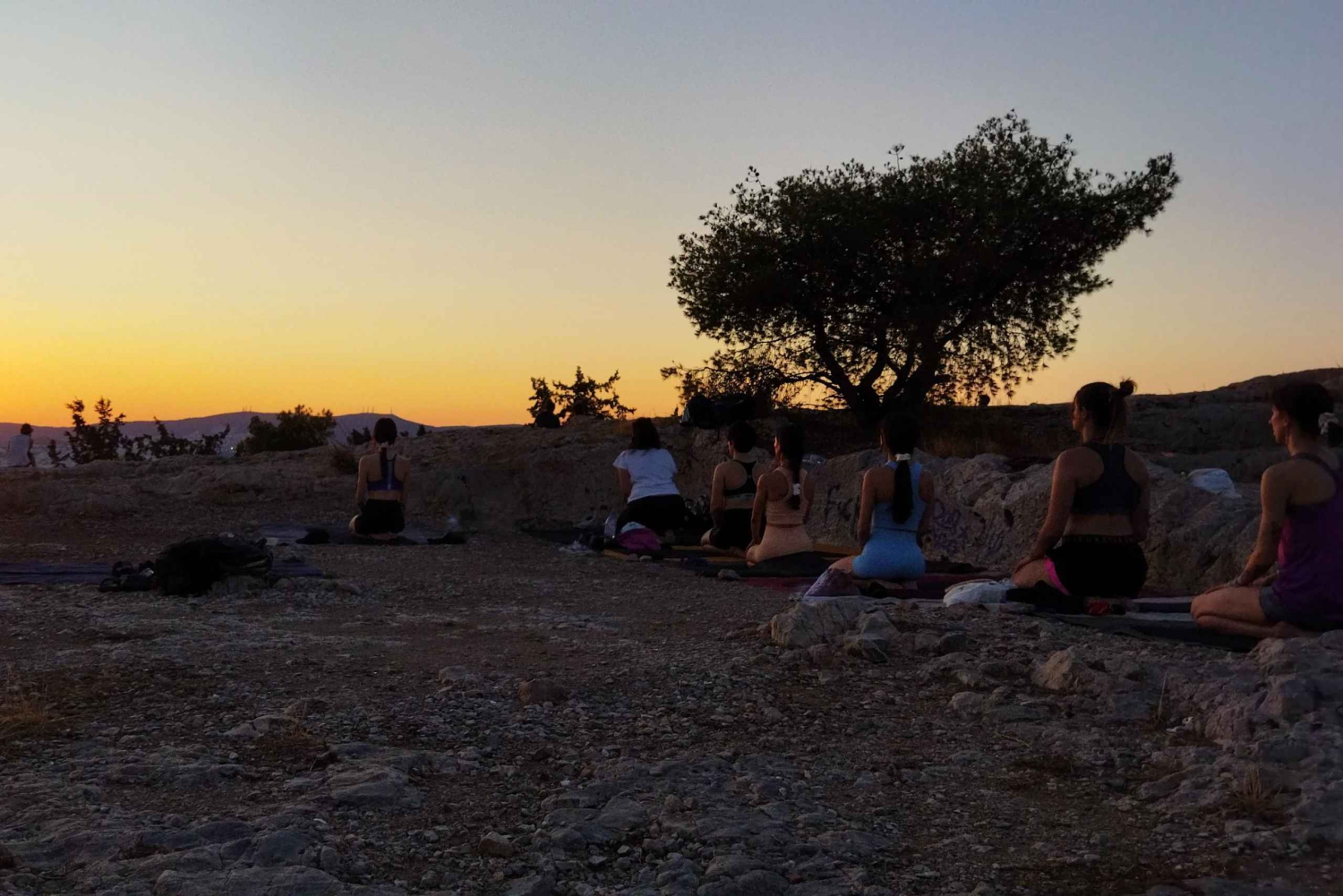 Aten Mytisk Yoga & Meditation Soluppgång & Solnedgång