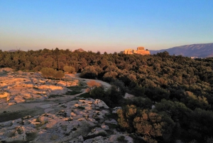 Athens mytiske yoga og meditasjon ved soloppgang og solnedgang