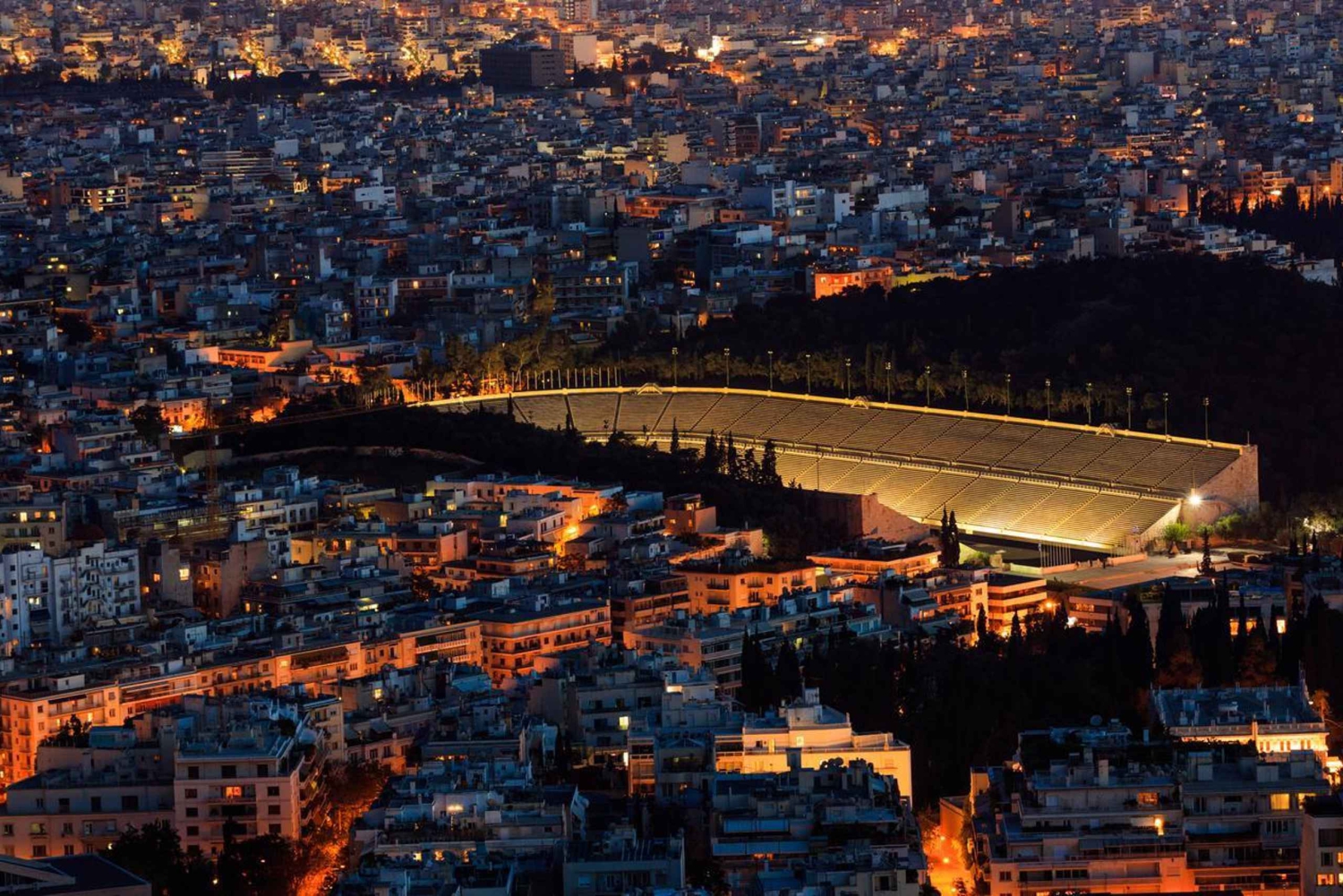 'Experiência noturna em Atenas - 4 horas'