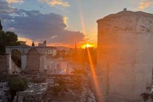 Athen: omvisning til fots på kvelden med lokal guide