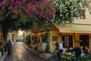 Athen: omvisning til fots på kvelden med lokal guide