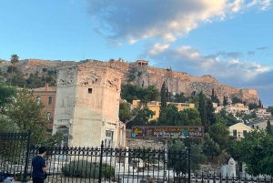 Athen: omvisning til fots på kvelden med lokal guide