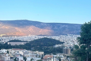 Athen: omvisning til fots på kvelden med lokal guide