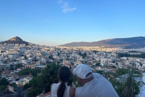 Athen: omvisning til fots på kvelden med lokal guide