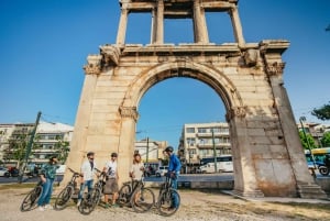 Aten: Gamla stans höjdpunkter Guidad tur på elcykel