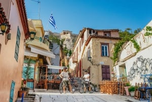 Athènes : Visite guidée de la vieille ville en E-Bike
