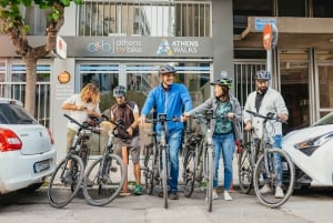 Atene: Tour guidato in E-Bike dei punti salienti della città vecchia