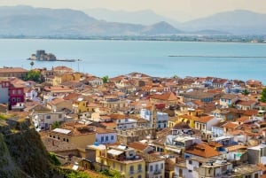Atenas: Viagem de 1 dia pelos destaques do Peloponeso e guia de áudio V.R.