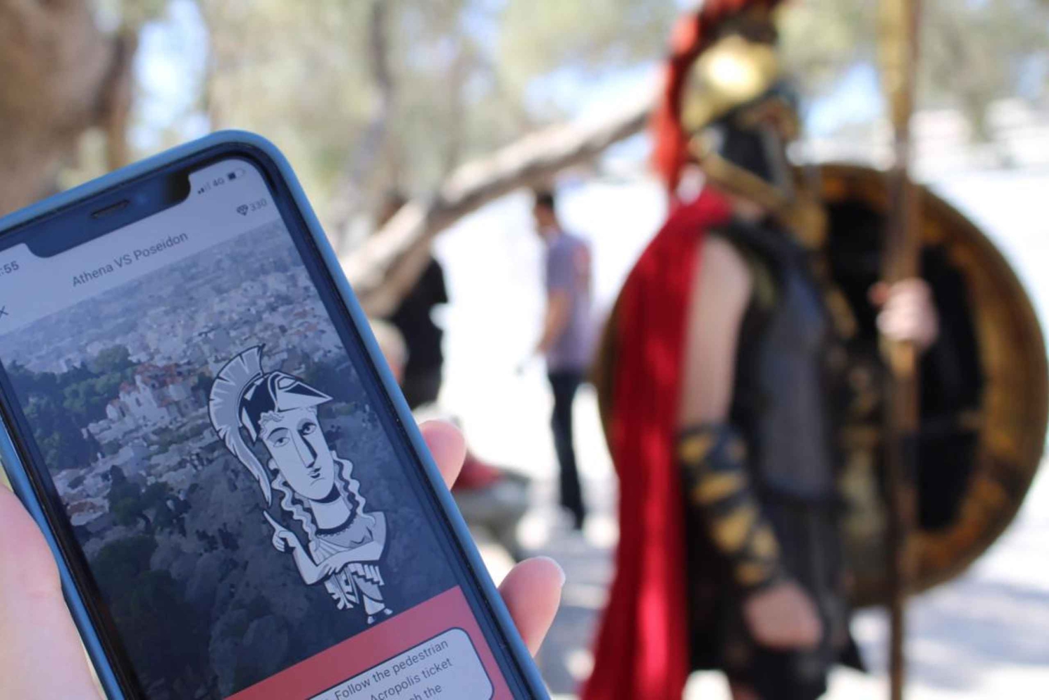 Ateena: Percy Family Treasure Hunt & Tour w/ruokapysähdykset