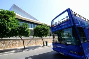 Ateny, Pireus i wybrzeże: niebieski autobus Hop-On Hop-Off