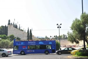 Aten, Piraeus och kustlinjen: Blå Hop-On Hop-Off-buss