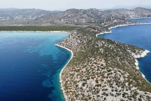 Ateena Yksityinen risteily Snorklaus Marathon Nea Makri Schinias