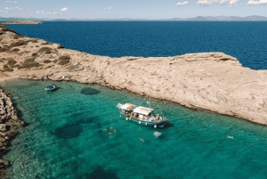 Athens: Private Cruise with 4 Destinations and Swimming