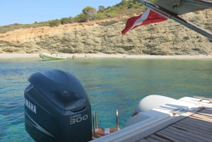 Atenas: cruzeiro privado com mergulho e natação