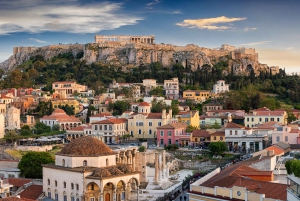Athènes : visite privée d'une journée à Athènes, Sounio et le lac Vouliagmeni