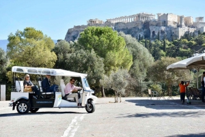 アテネ：エレクトリックトゥクトゥクによるプライベートイブニング観光ツアー