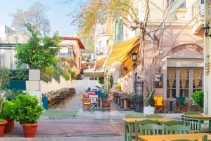 Athene: Private Food Walking Tour met tavernes en restaurants