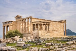 Tour privato esclusivo di un giorno con guida autorizzata ad Atene