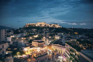 Athens: Private Night Tour with Hotel Pickup with local