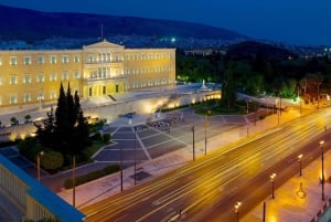 Athens: Private Night Tour with Hotel Pickup with local