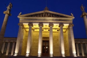 Atenas: Tour Panorámico Nocturno Privado con Conductor Personal