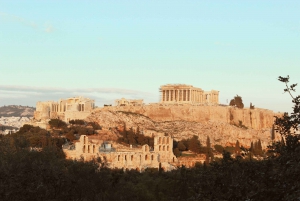 Athens: private photoshoot with the best Acropolis view