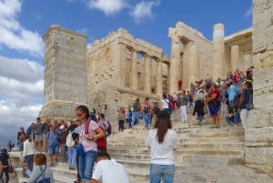 Ateny: Prywatna wycieczka z przewodnikiem z transportem
