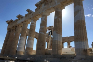 Ateny: Prywatna wycieczka z przewodnikiem z transportem
