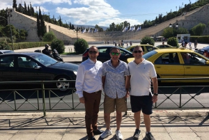 Atenas: excursão turística privada em van com ar-condicionado