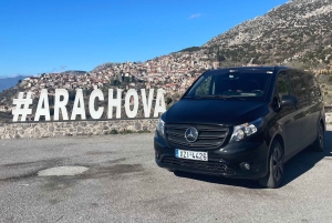 Aten: Privat skidag på Parnassos – Dagstur