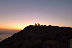 Athene: Private Sounion, Vouliagmeni Lake en Thoricus Tour