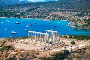 Athen: Privat omvisning til Kapp Sounion og Poseidontemplet