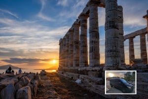 Athens: Private Tour to Cape Sounion & Vouliagmeni Lake