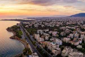 Athen: Privat tur til Cape Sounion og Vouliagmeni-sjøen