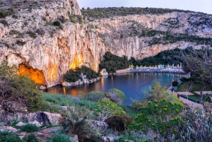 Athènes : Visite privée au Cap Sounion et au lac Vouliagmeni