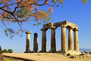 Athens: Private Tour to Corinth, Cave of Lakes & Cog Railway