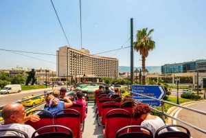 Athens: Red Hop-On Hop-Off Bus with Piraeus and Beach Rivera