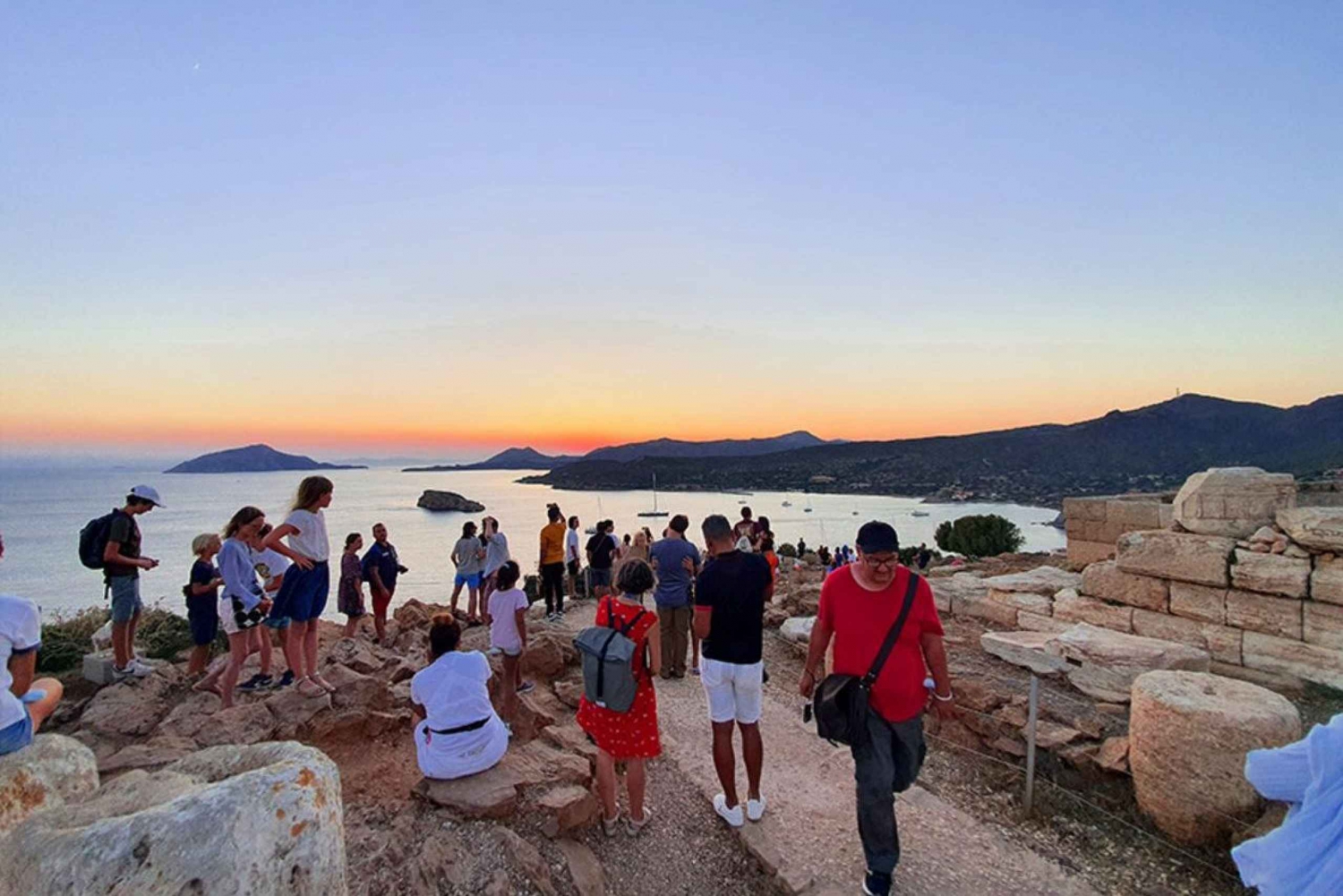Excursão de meio dia à Riviera de Atenas e ao Templo do Cabo Sounio Poseidon