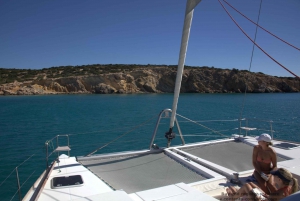 Athens: Full-Day Private Catamaran Cruise with Meal & Drinks