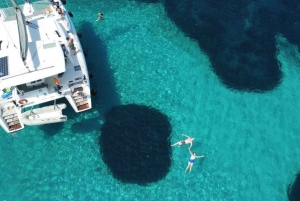 Atenas: Excursión en Catamarán por la Riviera con Comida y Bebidas Frescas