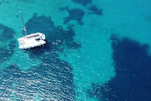 Atenas: Excursión en Catamarán por la Riviera con Comida y Bebidas Frescas